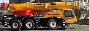 Castlemaine Crane Hire - 50 or 60t All Terrain Demag